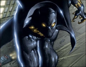 Black Panther - said to be first Black superhero in mainstream American comics