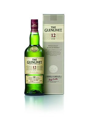 The Glenlivet 12YO Bottle Shot & Canister